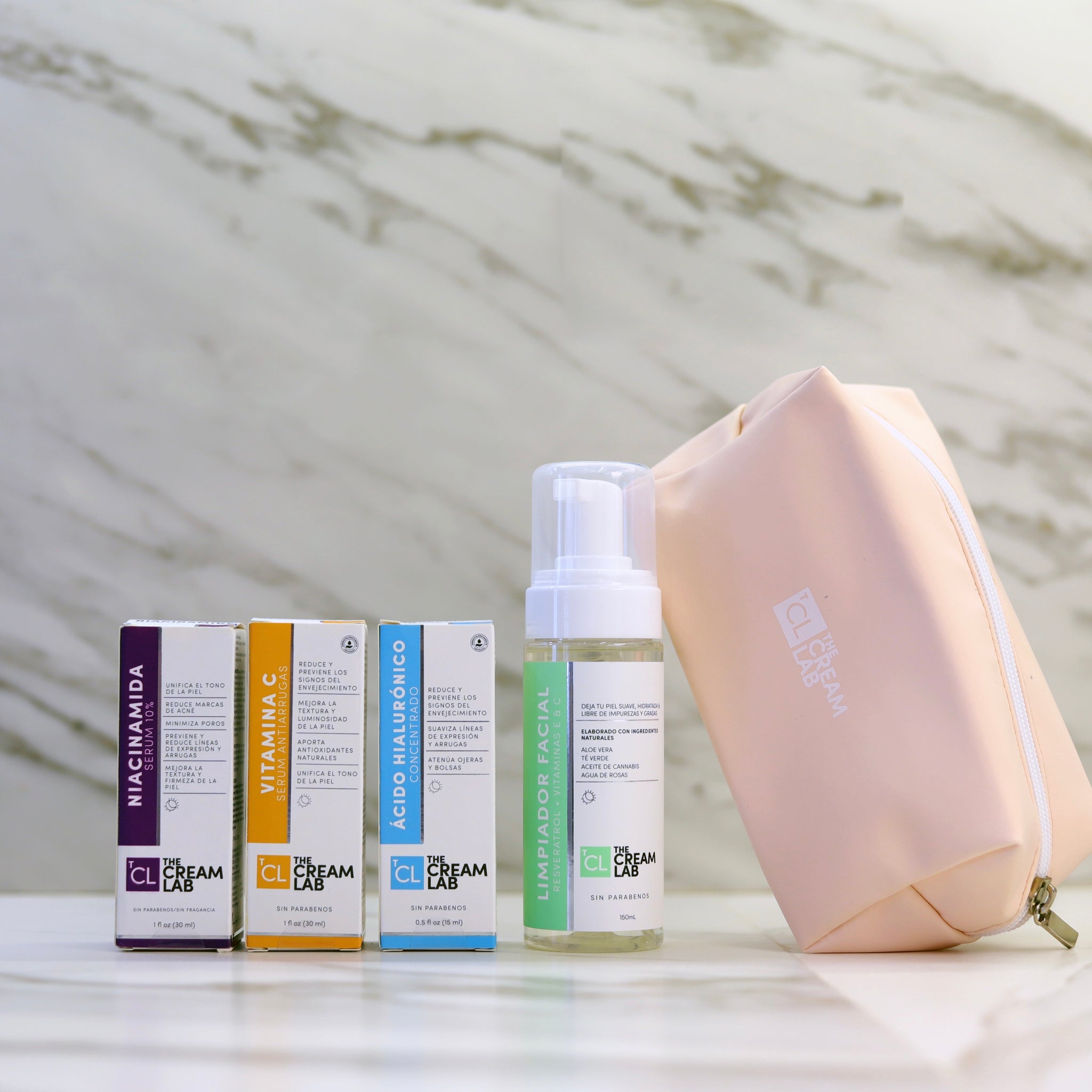 KIT DÍA A PRECIO ESPECIAL + COSMETIQUERA ¡GRATIS!